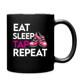 Tap Dance Teacher Appreciation For Women Girls - Full Colour Mug - black - Right