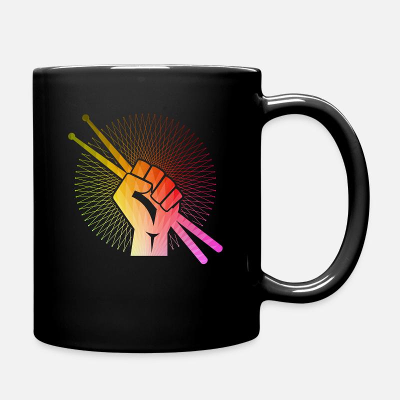 Batteur batteur tambour cadeau - Mug uni - noir