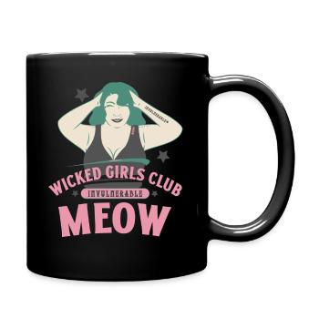 Frauentag - Girls Club - Tasse einfarbig - Schwarz - Rechts