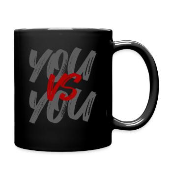 You Vs YOU - Full Colour Mug - black - Right