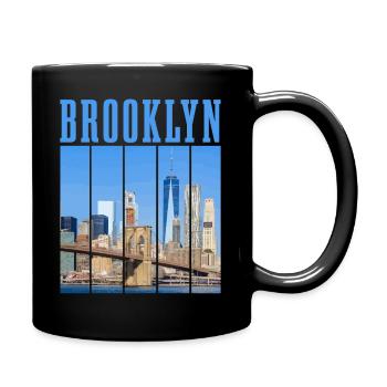New York City NY NYC Souvenir cadeau - Mug uni - noir - Droite