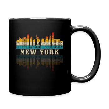 New York City NY NYC Souvenir cadeau - Mug uni - noir - Droite