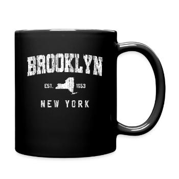 Brooklyn New York City NY NYC cadeau - Mug uni - noir - Droite