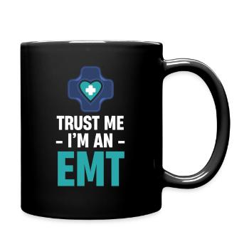 Vertrau Mir, Ich Bin Ein Ambulanter - Tasse einfarbig - Schwarz - Rechts