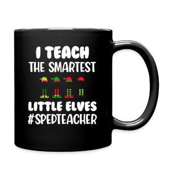 J’enseigne l’éducation spécialisée aux plus intelligents - Mug uni - noir - Droite