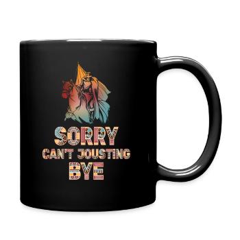 Joute Chevalier Médiéval Renaissance Chevaliers Armure - Mug uni - noir - Droite