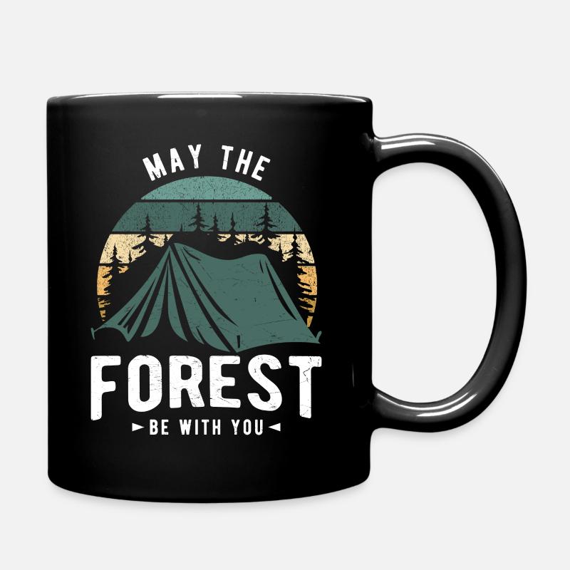 Que la forêt soit avec vous - Mug uni - noir