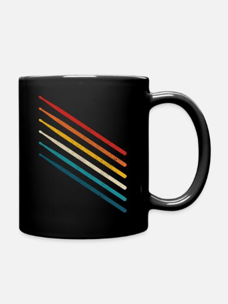 Batteur batteur cadeau Vintage - Mug uni - noir