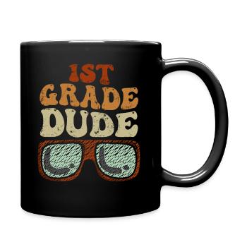 Professeur de maternelle Drôle Étudiant 1er Diplôme - Mug uni - noir - Droite