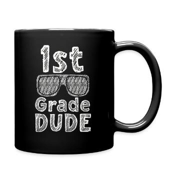 Professeur de maternelle Drôle Étudiant 1er Diplôme - Mug uni - noir - Droite