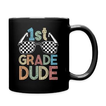 Professeur de maternelle Drôle Étudiant 1er Diplôme - Mug uni - noir - Droite