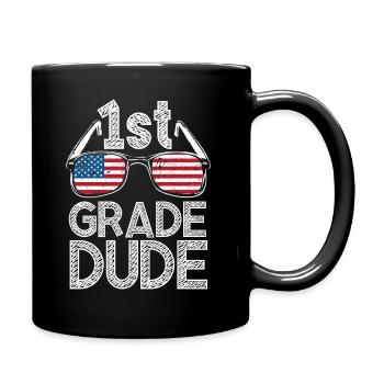 Professeur de maternelle Drôle Étudiant 1er Diplôme - Mug uni - noir - Droite