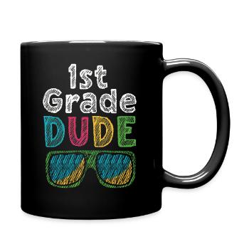 Professeur de maternelle Drôle Étudiant 1er Diplôme - Mug uni - noir - Droite