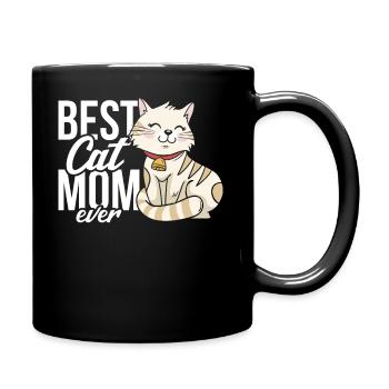 La meilleure maman chat de tous les temps - Mug uni - noir - Droite
