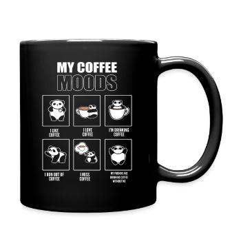 My Coffee Moods Barista - Tasse einfarbig - Schwarz - Rechts