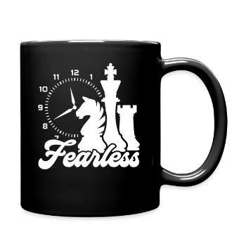 Chess Chess Fearless - Full Colour Mug - black - Right