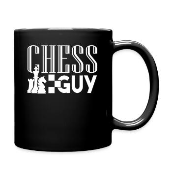 Chess Chess Guy - Full Colour Mug - black - Right