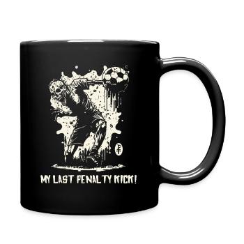 Ma dernière pénalité : Zombie Soccer - Mug uni - noir - Droite
