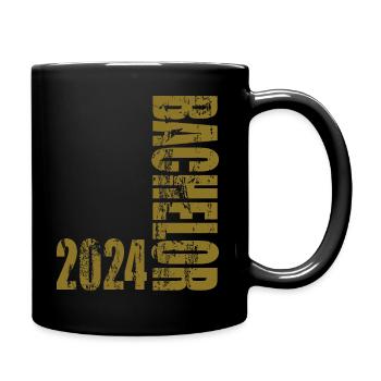 Bachelor 2024 - Tasse einfarbig - Schwarz - Rechts
