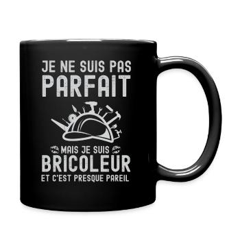Bricoleur hors norme - Mug uni - noir - Droite