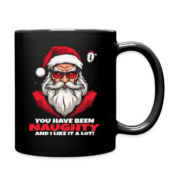 Tu as été méchant et j'aime ça, Père Noël - Mug uni - noir - Droite