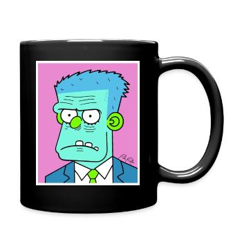 Wahlen kommen - Politiker-Zombies sind aufgeregt - Tasse einfarbig - Schwarz - Rechts