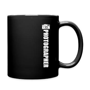 Photographe de paysage, Appareil photo, Photographe de nature - Mug uni - noir - Droite