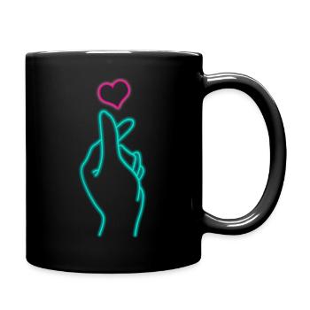 K-Pop Fan Gift Korean Pop Music - Full Colour Mug - black - Right