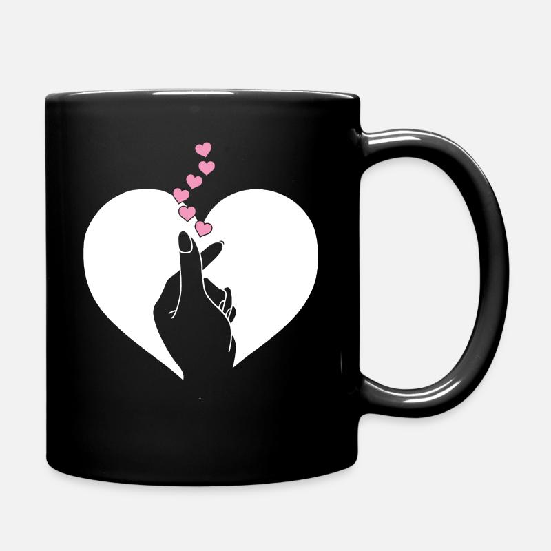 K-Pop Fan cadeau musique pop coréenne - Mug uni - noir