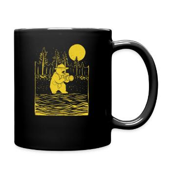Ours, Photographe de paysage, Photographe de nature - Mug uni - noir - Droite