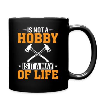 Ce n’est pas un passe-temps mais un mode de vie - Mug uni - noir - Droite