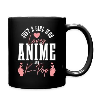 K-Pop Fan Gift Korean Pop Music - Full Colour Mug - black - Right