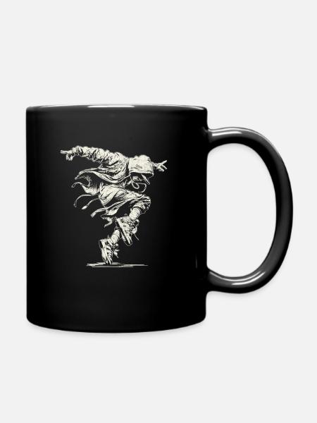 Street Dance Energy Hip Hop Dancer - Tasse einfarbig - Schwarz