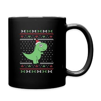 Rugissement de vacances préhistoriques - Mug uni - noir - Droite