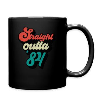Straight Outta 1984 - 40e anniversaire - Mug uni - noir - Droite