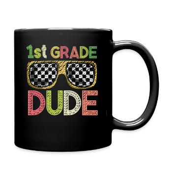 Professeur de maternelle Drôle Étudiant 1er Diplôme - Mug uni - noir - Droite