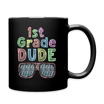 Professeur de maternelle Drôle Étudiant 1er Diplôme - Mug uni - noir - Droite