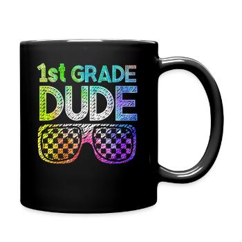 Professeur de maternelle Drôle Étudiant 1er Diplôme - Mug uni - noir - Droite