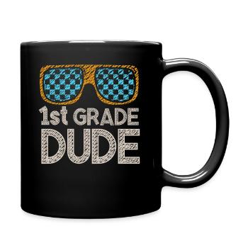 Professeur de maternelle Drôle Étudiant 1er Diplôme - Mug uni - noir - Droite
