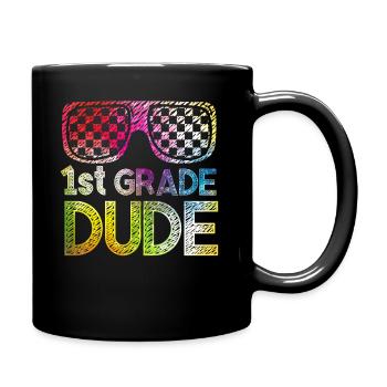 Professeur de maternelle Drôle Étudiant 1er Diplôme - Mug uni - noir - Droite