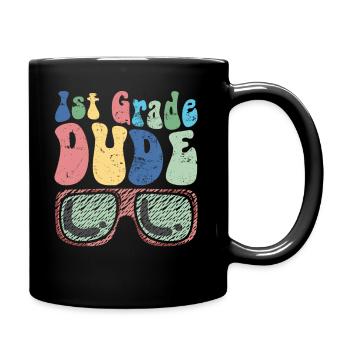 Professeur de maternelle Drôle Étudiant 1er Diplôme - Mug uni - noir - Droite