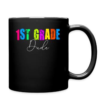 Professeur de maternelle Drôle Étudiant 1er Diplôme - Mug uni - noir - Droite