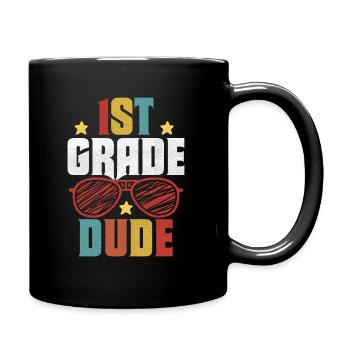 Professeur de maternelle Drôle Étudiant 1er Diplôme - Mug uni - noir - Droite