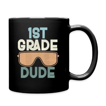 Professeur de maternelle Drôle Étudiant 1er Diplôme - Mug uni - noir - Droite