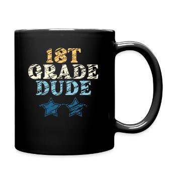Professeur de maternelle Drôle Étudiant 1er Diplôme - Mug uni - noir - Droite