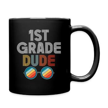 Professeur de maternelle Drôle Étudiant 1er Diplôme - Mug uni - noir - Droite