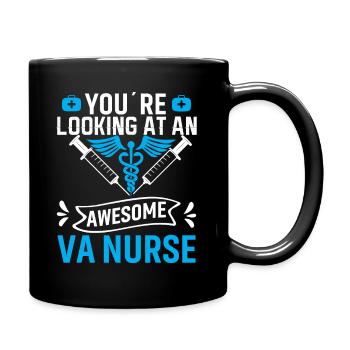 Vous voyez une infirmière fantastique - Mug uni - noir - Droite