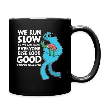 Funny Jogger Clothing Fitness Sport Runner - Mug uni - noir - Droite
