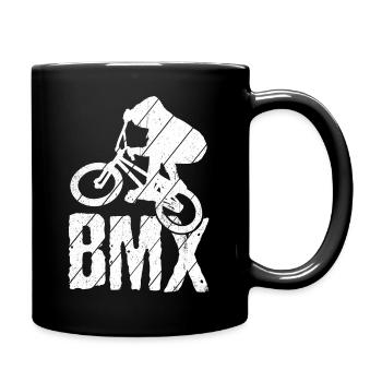 BMX Color Bicycle Fans Bike Gift MTB Biker Retr - Full Colour Mug - black - Right
