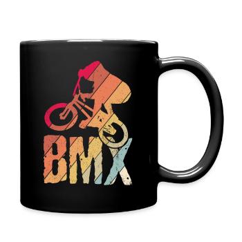BMX Cyclisme Vélo Cadeau Rétro Vélo VTT B - Mug uni - noir - Droite